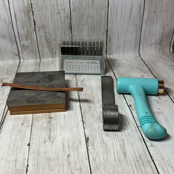 It’s Ok not to Be OK Unisex Copper Cuff Bracelet Hand Stamped - Picture 3 of 9